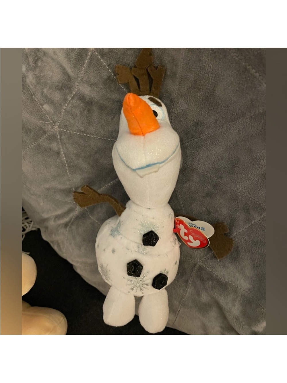 Special Edition Ty- Sparkle Olaf Beanie Baby